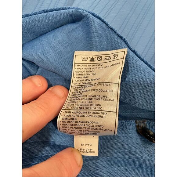 Tiger Woods Collection The River Course at Queenstown Harbor Dri-Fit Polo Sz L - Picture 6 of 8